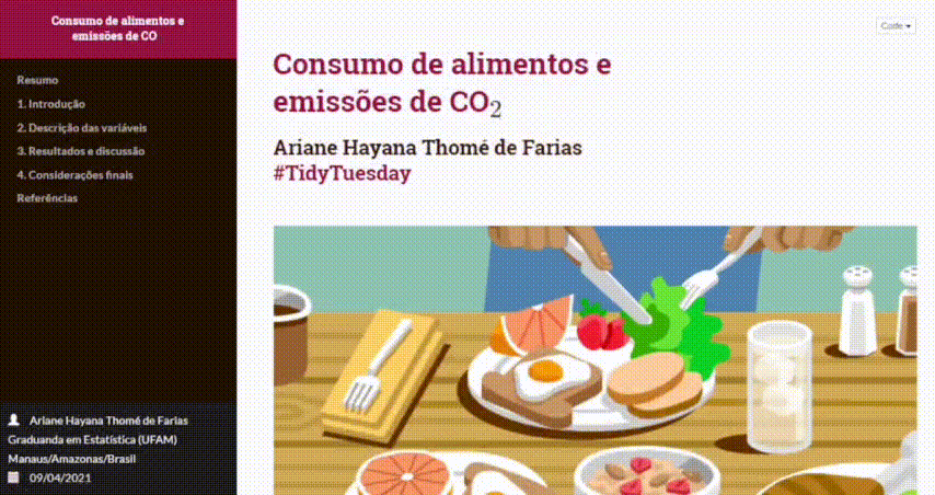 Trabalho premiado no curso de Relatórios e Visualização de dados da Curso R